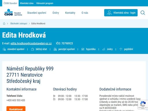 poraďte se s odborníky čsob stavební ohledně stavebního spoření, financování bydlení nebo spoření a společně s nimi vyberte pro sebe tu nejvhodnější variantu.