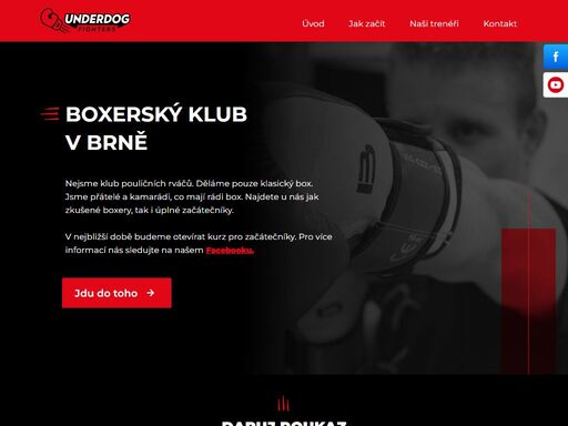 boxerský klub v brně. nejsme klub pouličních rváčů. děláme pouze klasický box. přijďte k nám.