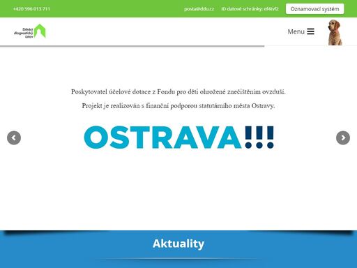 dětský diagnostický ústav, zš a jídelna (dále jen “ddú”) bohumín je příspěvkovou organizací zřízenou ministerstvem školství, mládeže a tělovýchovy čr.