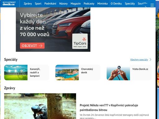 novinky a zprávy z nového jičína a okolí. nejdůležitější informace a události z jednotlivých obcí, dění v politice, kultuře, sportu i v běžném životě.