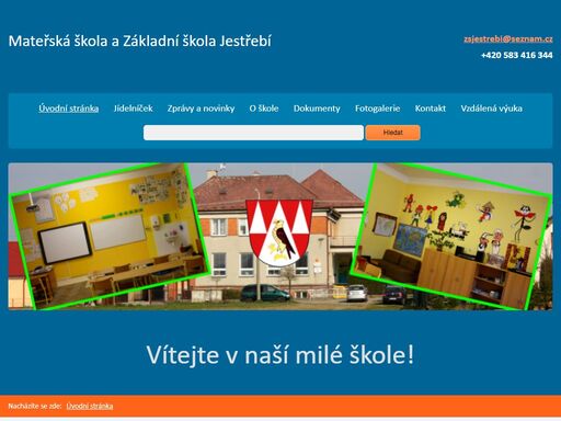 vítáme vás v základní a mateřské škole v obci jestřebí, malebné vesnici mezi jeseníky a hanou. naše škola je moderně vybavená a obklopená krásnou přírodou. - mateřská škola a základní škola jestřebí je oblíbená malotřídní škola v malebné obci jestřebí poblíž zábřeha na pomezí hané a podhůří jeseníků.