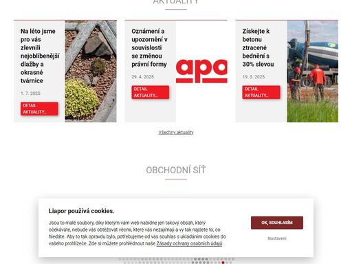 klíčovým materiálem je kamenivo liapor (tzv. keramzit) s výhodami pro stavbu i zahradu. zejména jsou to nízký objem, vysoká pevnost, tepelná a zvuková izolace apod.