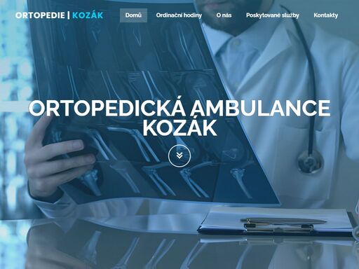 ortopedická·ambulance, třinec, kozák