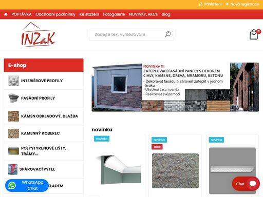 zahradní květináče, zahradní truhlíky, zateplovací panely, zahradní sochy, obkladový kámen, cihly