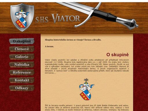 skupina historick?ho ?ermu viator.
