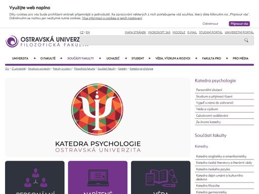 katedra psychologie - oficiální internetové stránky ostravské univerzity.
