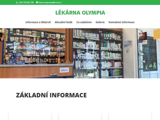 www.lekarna-olympia.cz