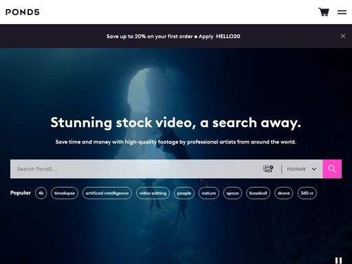 search the world's largest hd & 4k stock video library plus millions of music tracks, sfx, motion graphics, and images. professional quality, affordable prices.