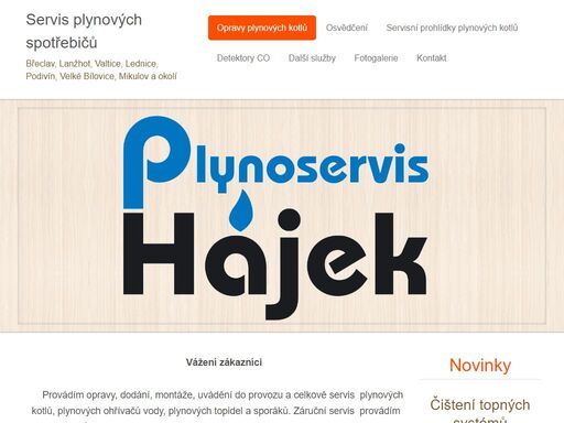 www.plynoservishajek.cz