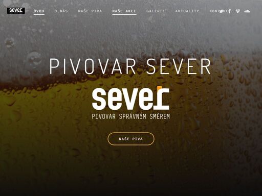 www.pivovarsever.cz