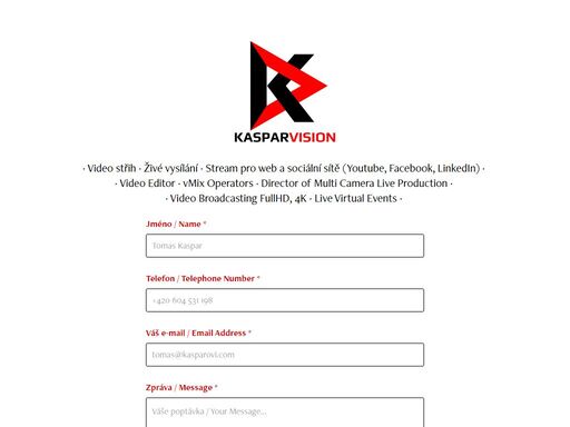 www.kasparvision.cz