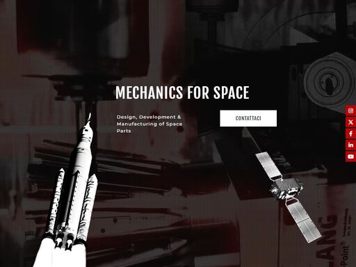 design, development & manufacturing of space parts