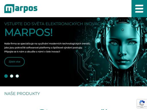 marpos s.r.o. nabízí osazování a výrobu plošných spojů, zakázkovou výrobu elektroniky a komplexní vývoj elektronických zařízení.