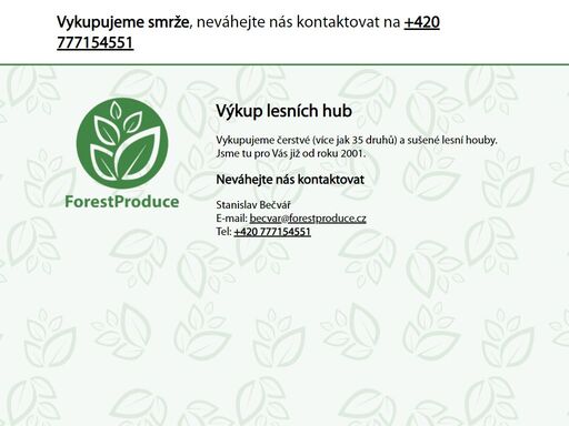 forestproduce.cz