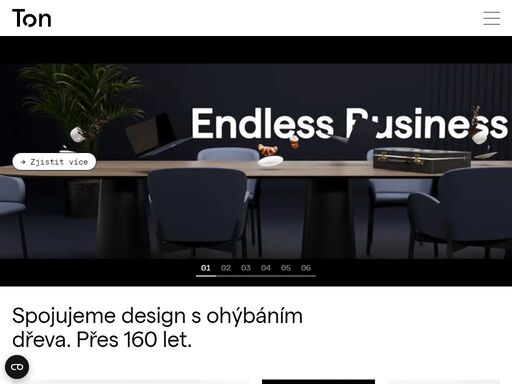 spojujeme design s ohýbáním dřeva. 
přes 160 let.