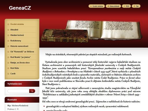 www.geneacz.cz