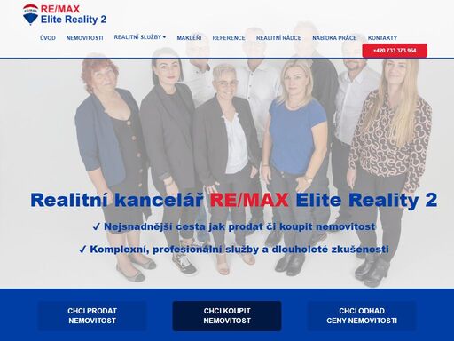 komplexní, poctivé a profesionální realitní služby. nákup, prodej a aukce nemovitostí. realitní kancelář re/max elite reality 2 havířov.