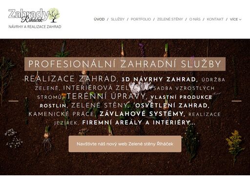 www.zahrady-rihacek.cz