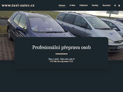 www.taxi-zatec.cz