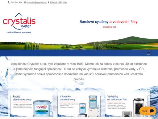společnost crystalis s.r.o. byla založena v roce 1993. máme tak za sebou více než 30 let existence a jsme nejdéle fungující společností, která se zabývá výrobou