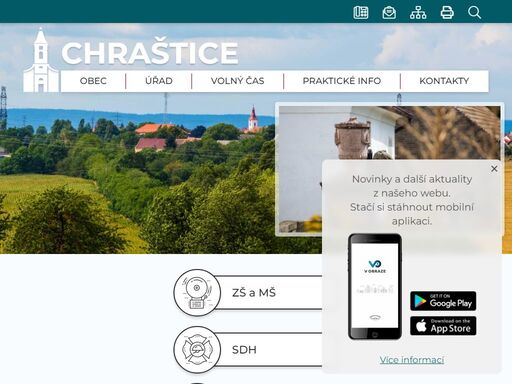 www.obec-chrastice.cz
