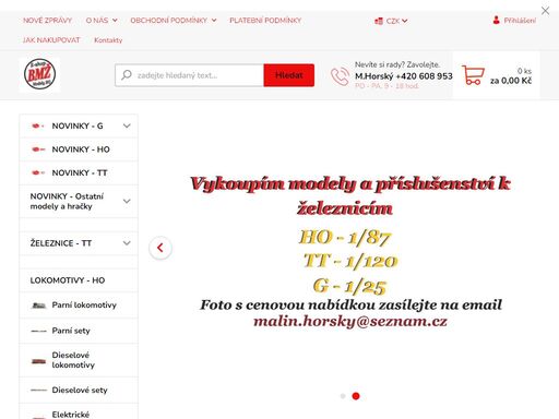 www.bazarmodelovezeleznice.cz
