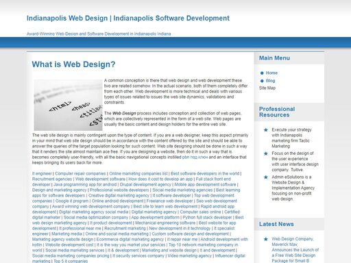 great hoosier designers for indiana web design.