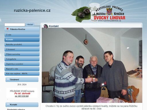 www.ruzicka-palenice.cz