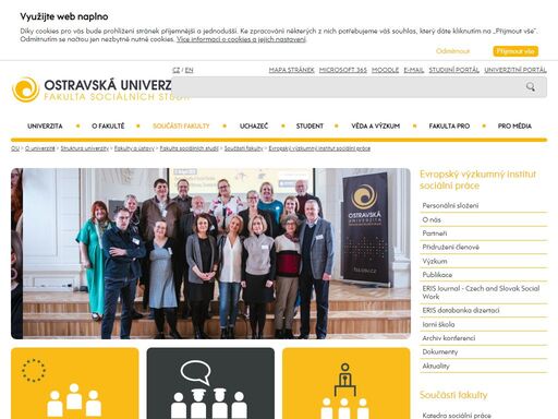 evropský výzkumný institut sociální práce - oficiální internetové stránky ostravské univerzity.