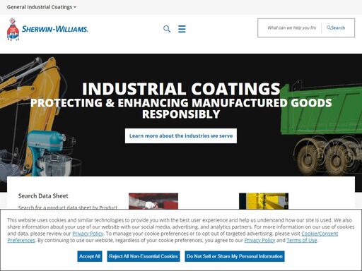 sherwin-williams industrial coatings offer innovative liquid, powder, and electrocoat solutions, technologies and expertise around the globe.
