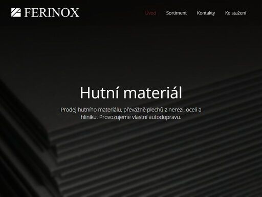 ferinox s.r.o. - prodej hutních materiálů