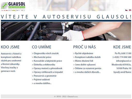 autoservis v praze s komplexní nabídkou služeb pro soukromé a firemní zákazníky. všechny značky a generace vozů