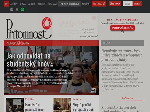 www.pritomnost.cz