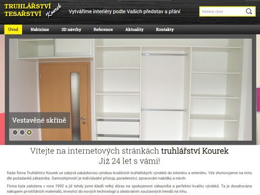 www.truhlarstvi-kourek.cz
