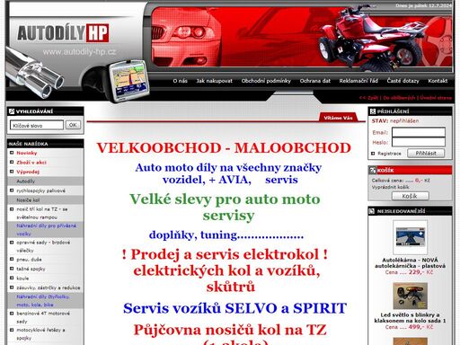 www.autodily-hp.cz