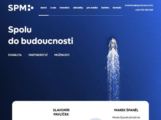 spm je česká investiční skupina, která hledá zajímavé příležitosti zejména pro dlouhodobé investice.