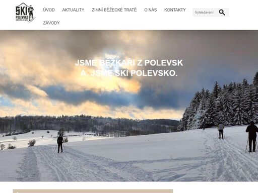 stránky oddílu běhu na lyžích ski polevsko - závody, upravované běžecké tratě, sněhové zpravodajství z polevska, fotogalerie. 