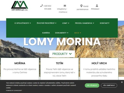www.lomy-morina.cz
