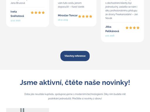 virtuální sídlo firmy v přerově zajišťujeme včetně recepce a vyřizování pošty. s námi budete bez starostí, jsme freekancelar.cz!