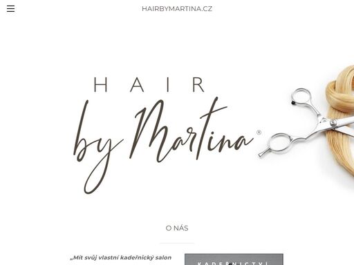 www.hairbymartina.cz