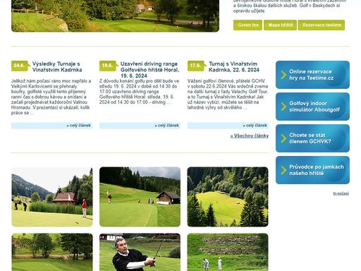 www.golfclubhoral.cz