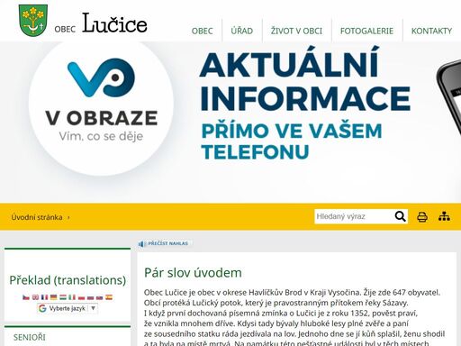 www.lucice.cz