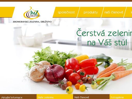 jihomoravská zelenina - družstvo, výrobce zeleniny, v současné době organizující devět členů z okresu břeclav a hodonín.