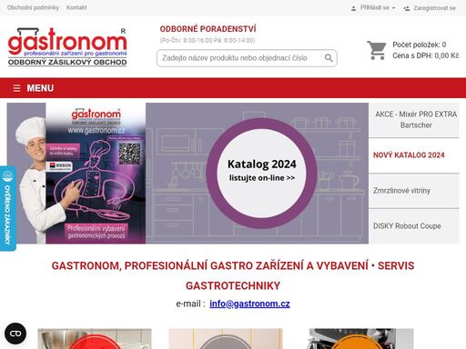 www.gastronom.cz