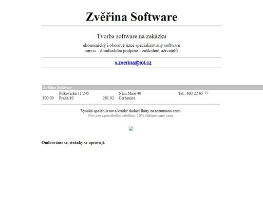 zverinasoftware.cz