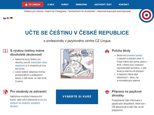 cz lingua – czech for foreigners. learn czech in the czech republic from the pros at cz lingua. it’s easy. just pick your course that suits you best.