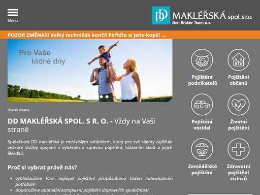 www.ddmaklerska.cz