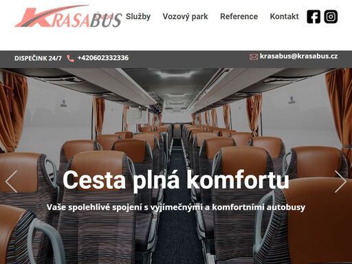 autobusová doprava eduard krása, coaches and bus services