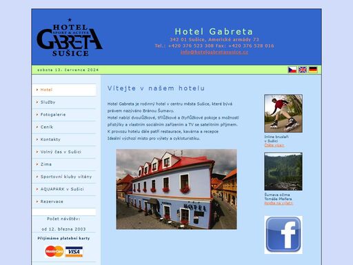 www.hotelgabretasusice.cz