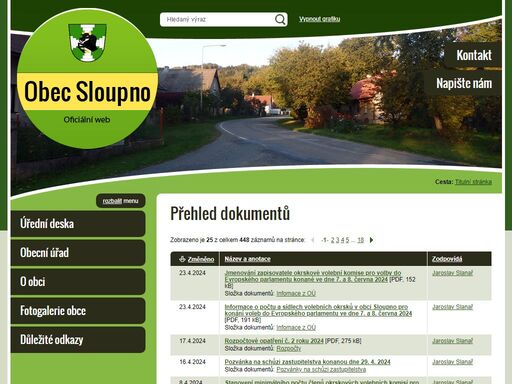 www.obec-sloupno.cz